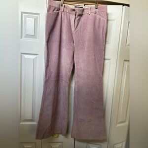 VSCorduroyPants marks on front,Size 16, Lilac